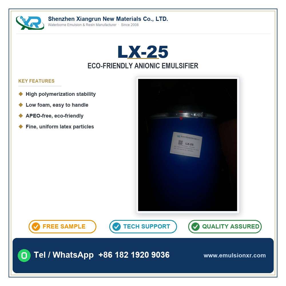 Eco-friendly Anionic Emulsifier LX-25