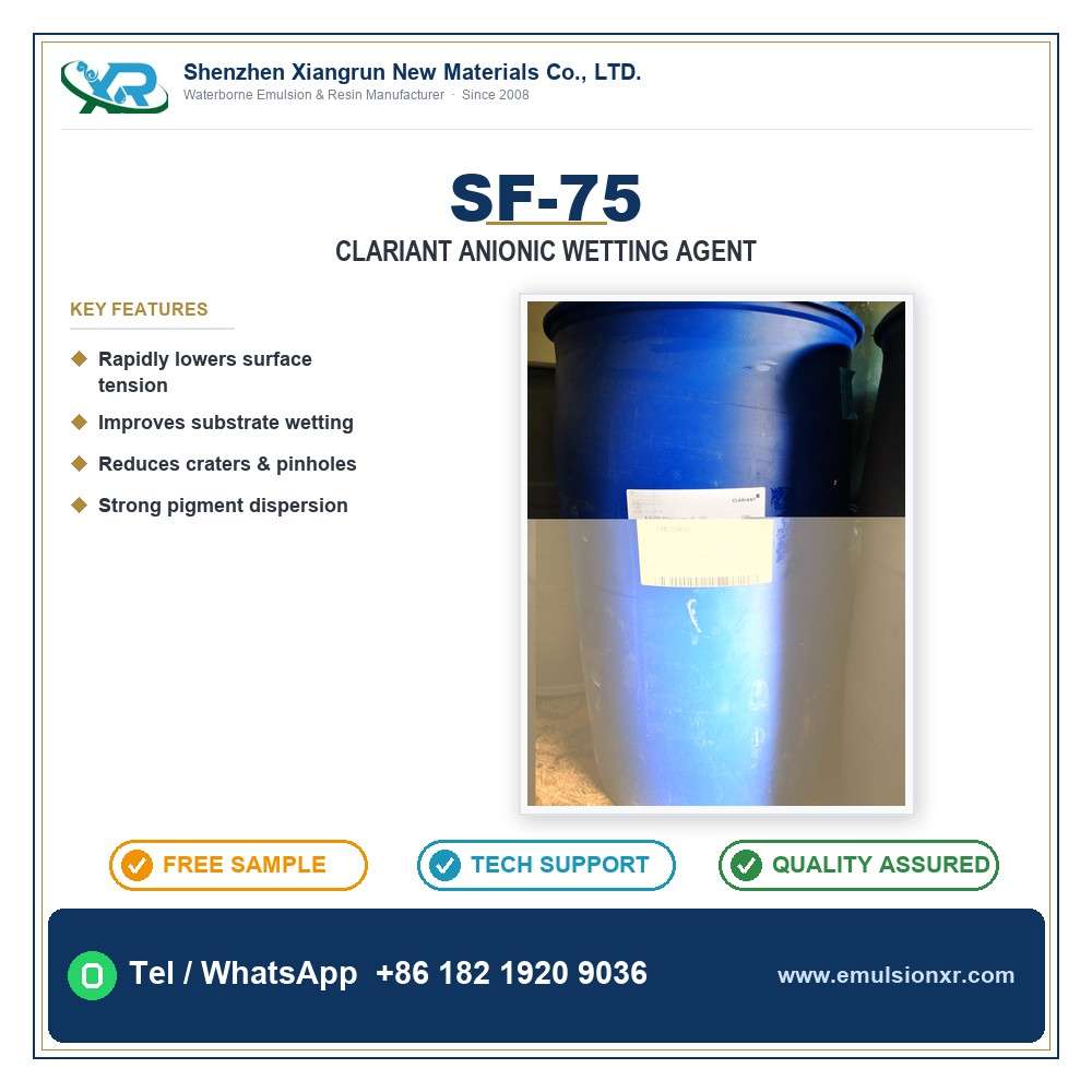 Clariant Anionic Wetting Agent SF-75