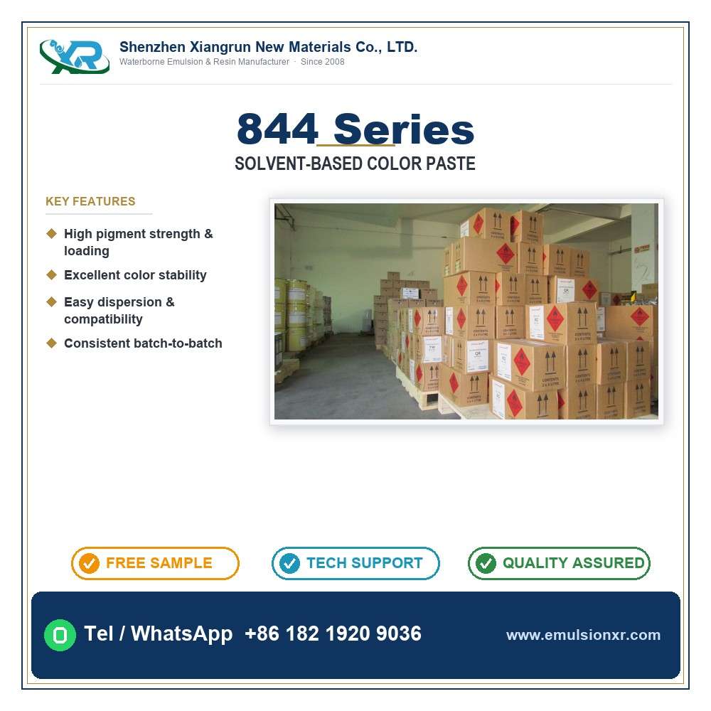 844 Series Solvent-based Color Paste
