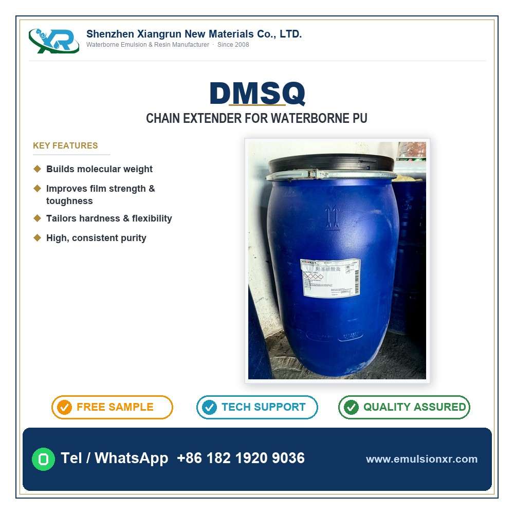 DMSQ Chain Extender for Waterborne Polyurethane