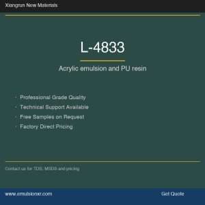 L-4833 High hydroxyl content Acrylic dispersion