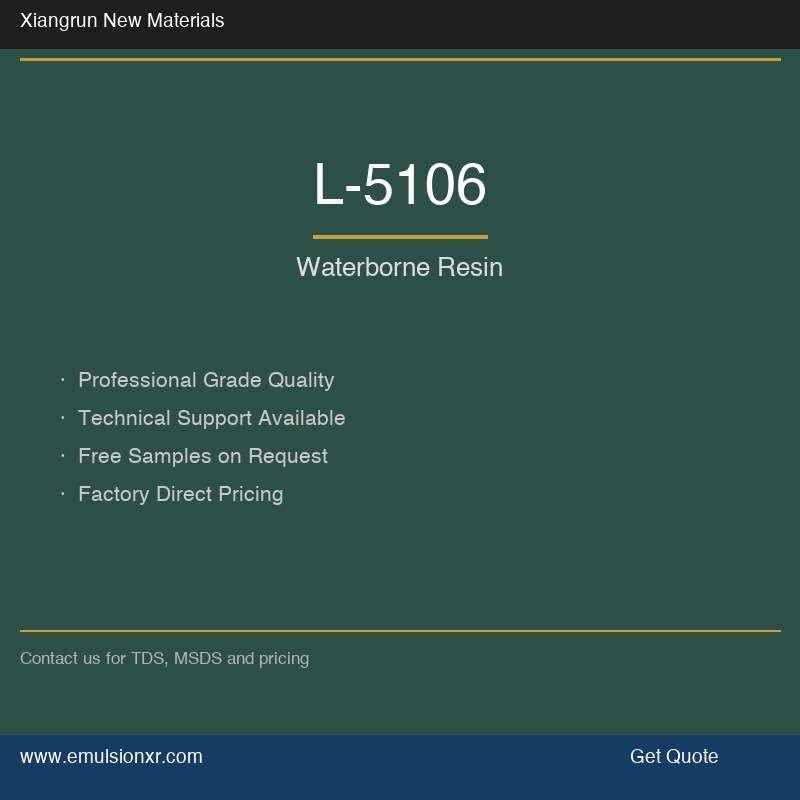 L-5106 Waterborne Gravure Ink Resin