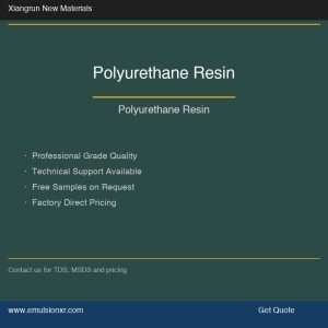 Polyurethane Resin Series