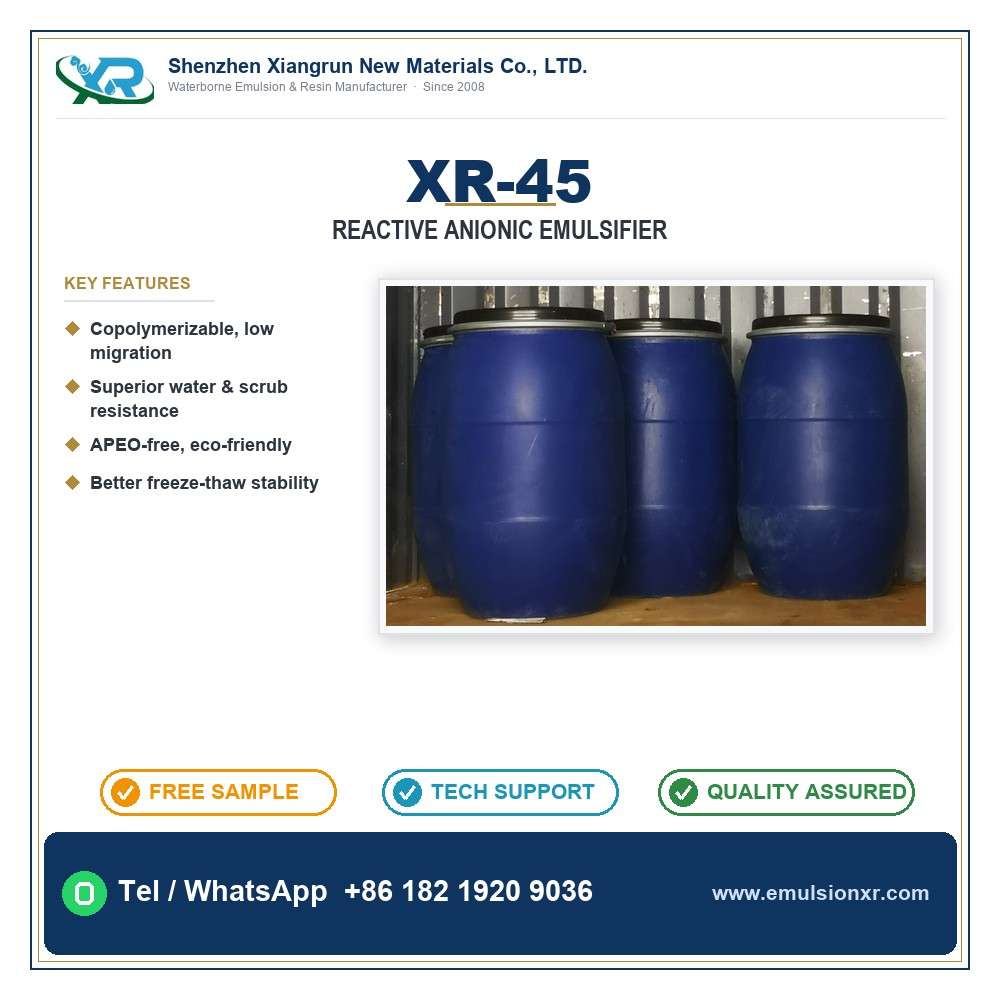 Reactive Anionic Emulsifier XR-45