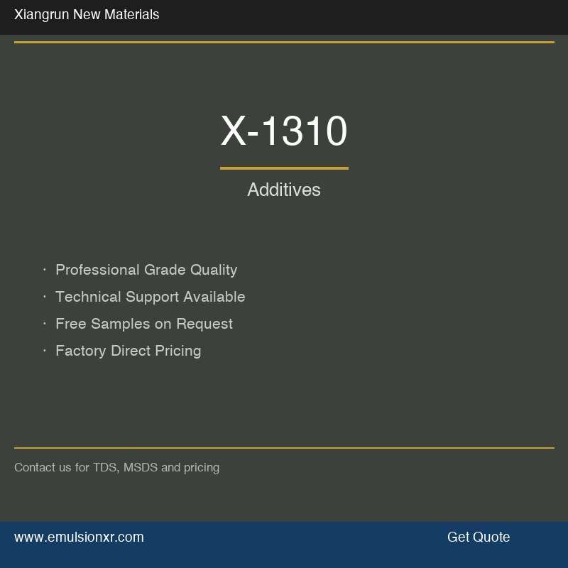 X-1310 Isomeric Alcohol Ethoxylate (Non-ionic Emulsifier)