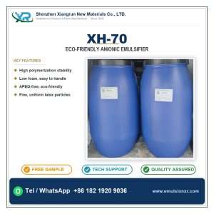 XH-70 Eco-friendly Anionic Emulsifier XH-70 Eco-friendly Anionic Emulsifier