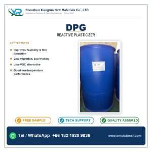Eco-friendly Reactive Plasticizer DPG Eco-friendly Reactive Plasticizer DPG