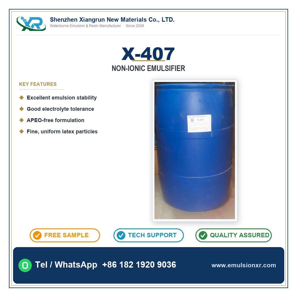 X-407 Non-ionic Emulsifier